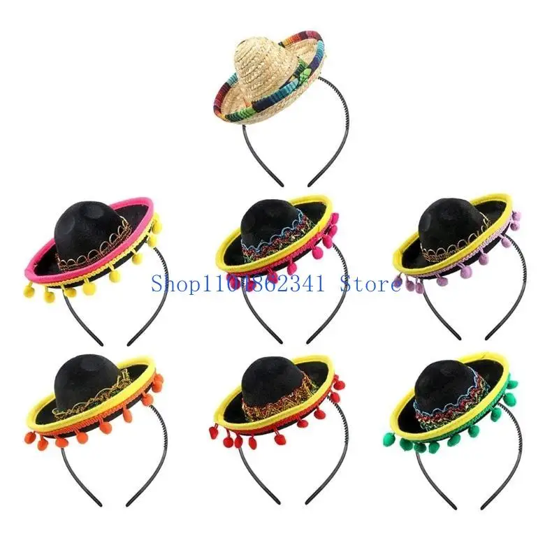 5asd Cincodemayo Hat Hairband Kids Part