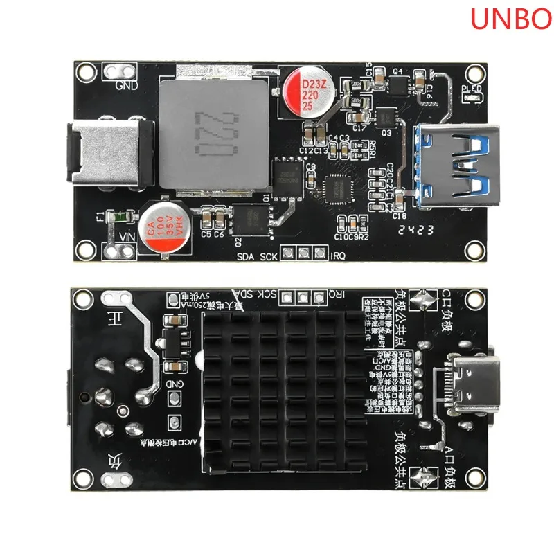 140W Fast Charging Module QC4.0+/5.0 PD PPS FCP SCP SFCP AFC Multi Protocol Quick Charger Board DC 6-30V