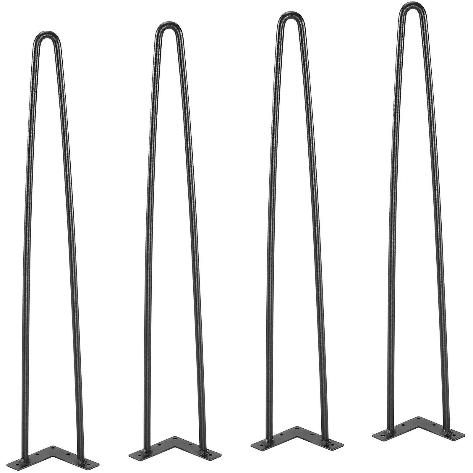 

Металлические мебельные ножки-шпильки 28 дюймов для самостоятельной сборки тумбочек, журнальных столиков, письменных столов, грузоподъемность 500 фунтов, с резиновыми накладками для защиты пола