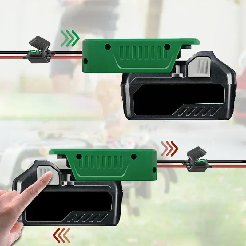 Adapter do akumulatorów Power Wheels, konwerter do HIKOKI, do akumulatorów HITACHI 18V 36V, do zasilania DIY, ciężarówek, robotyki, zabawek RC — zdjęcie produktu 5