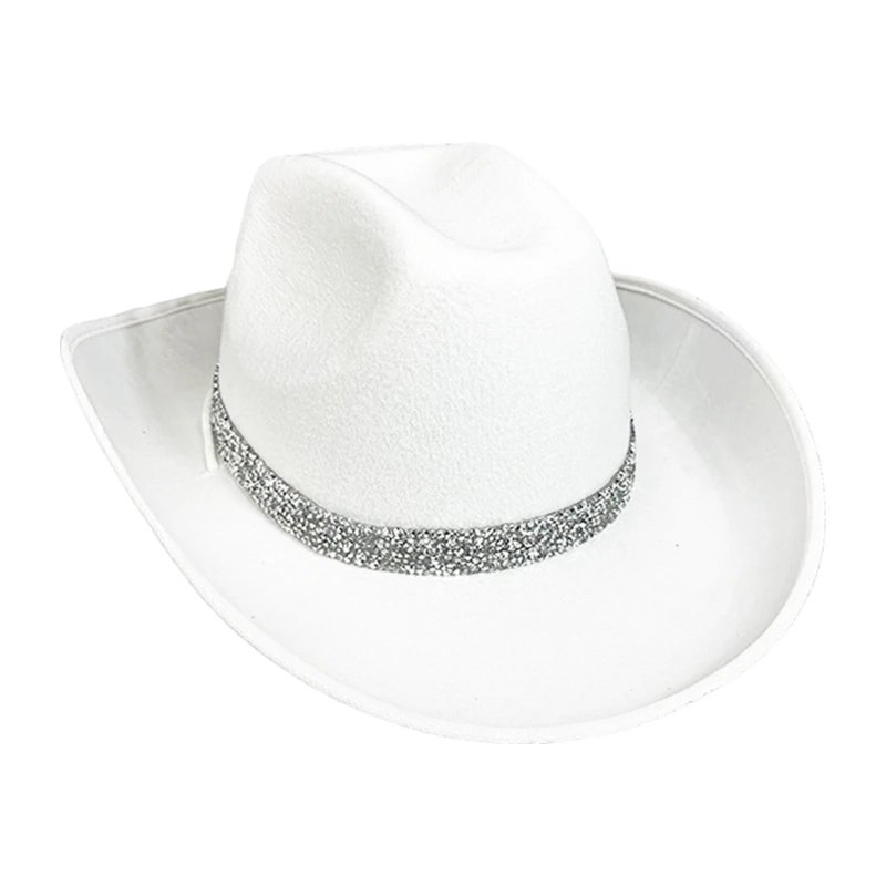 Travel Jeans Hat Street Denims Hat Western Stylish Hat Wide Border Elegant Hat for Everyday Styles