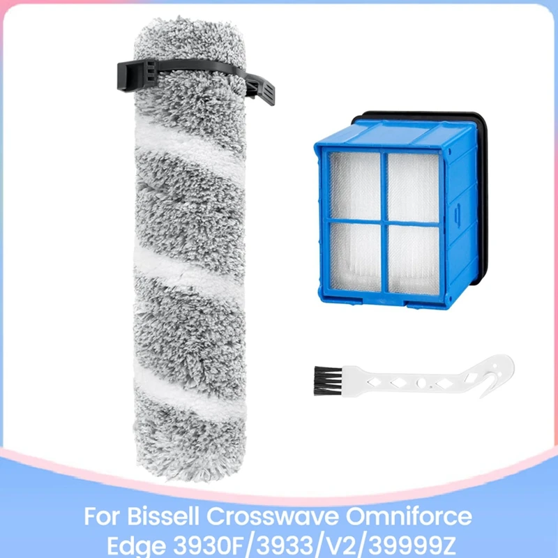 

ABZY-1 Set For Eureka NEW430BL / JONR ED12 Vacuum Cleaner Replacement Parts Main Roller Brush And Sponges Filters