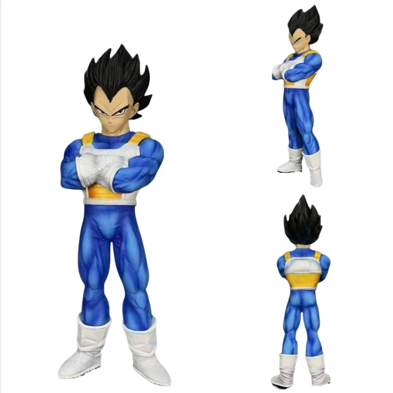 

Anime Figure Infinite Vegeta Standing Pose With Folded Creative Decoration Desktop Ornaments Anime Peripherals Boys Holiday Gift