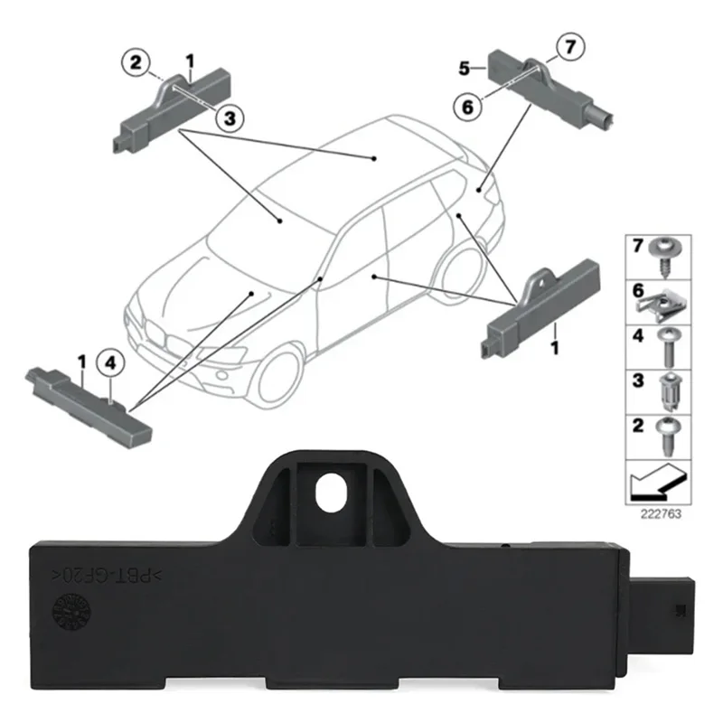 Keyless Entry Antenna Template For Car 65209220832 9220832 DB0004 Suitable For BMW B48 Keyless Entry Antenna Module