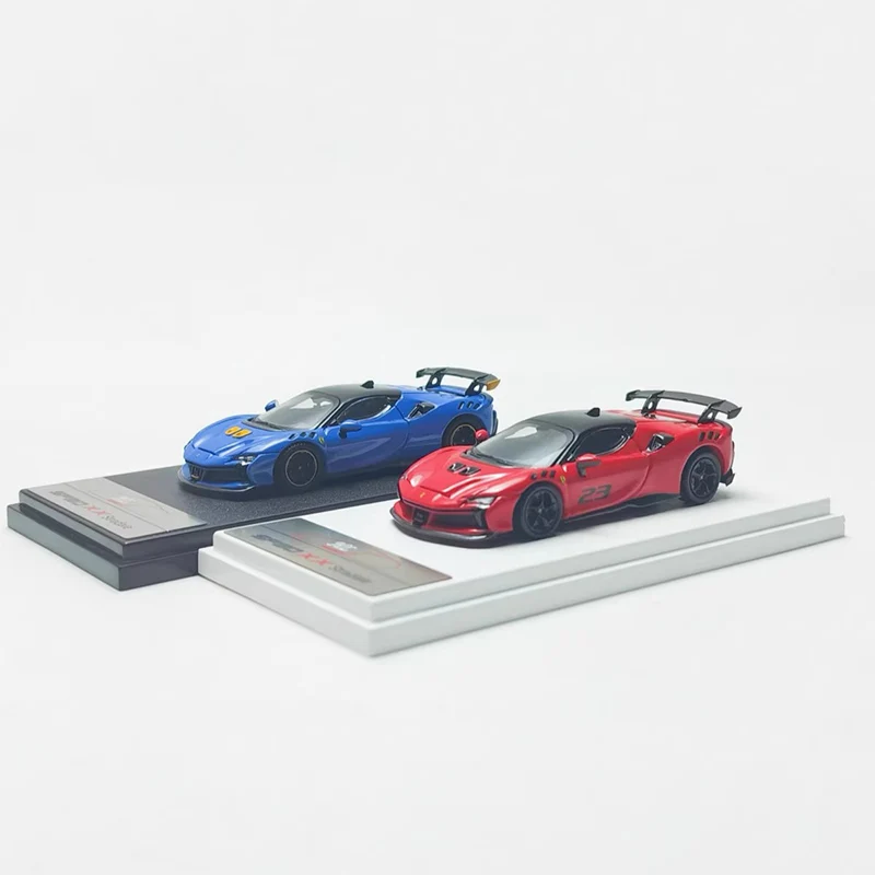 

1/64 Scale SF90 XX Stradale Simulation Alloy Car Model Static Display Collectible Toy Gift Decoration Souvenir