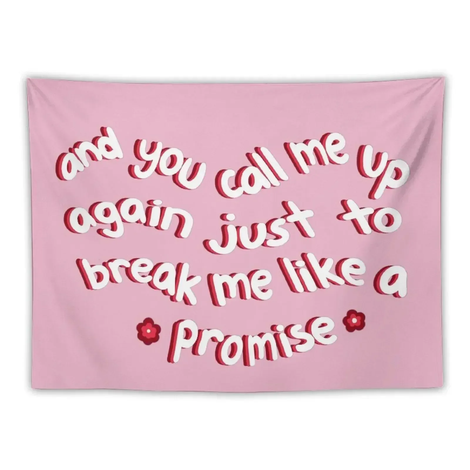

Like a Promise Tapestry Wall Art Decoration For Rooms Tapestry