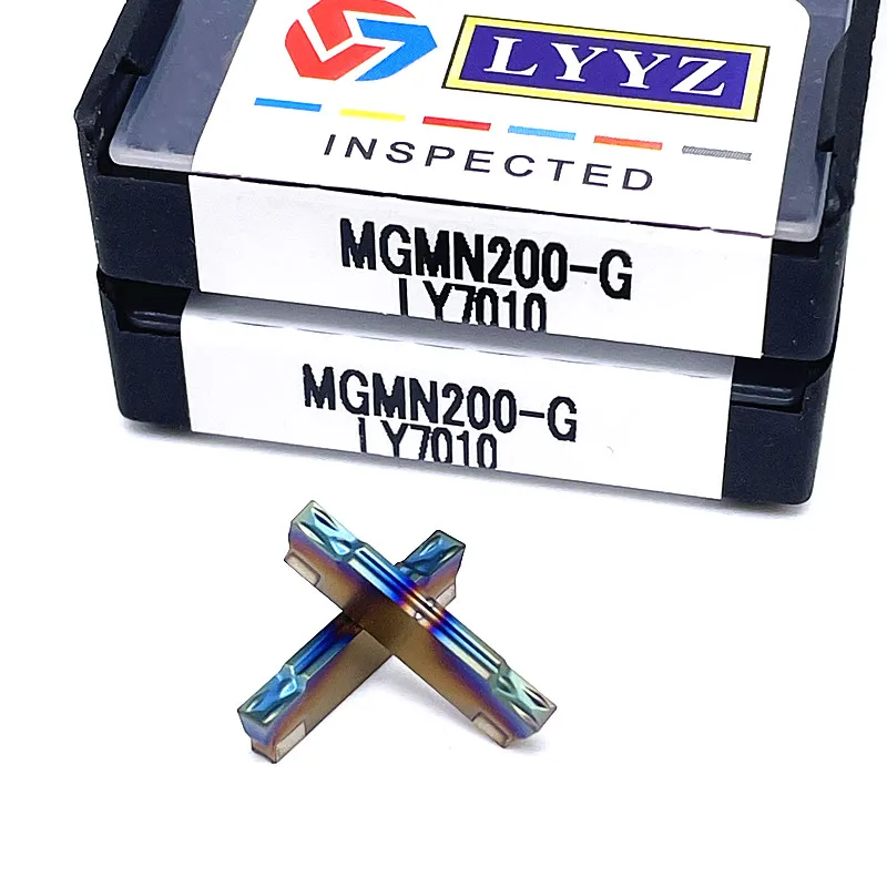 MGMN150 MGMN200-G MGMN300-M MGMN400-M MGMN500-M 高品質ナノブルー硬質合金 CNC 工作機械旋削ブレード