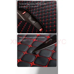 PU SEAT cover car leather, interior cushion, accessories, protection, mazda cx5, cx30, Volvo V40, Renault Megane 4, Clio 3, RAV4 10 Main Sales Bank cover Megane - №3