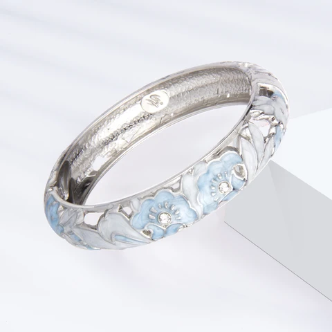 Полый браслет для женщин, браслет на руку, гавайская эмаль, индийская перегородчатая эмаль, африканские украшения, женские браслеты на руку, дизайнерские подарки топ 12 гавайский браслет - №6