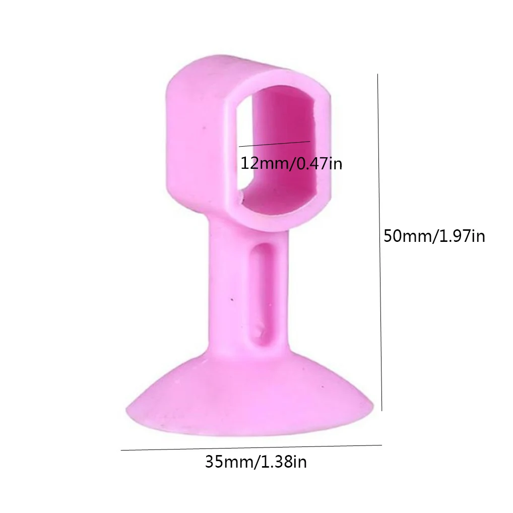 5pcs/set Door Stopper Baby Safety Protector Guard Silicone Wall Protector Anti-Collision Stops  Punch free O Shape For Bathroom