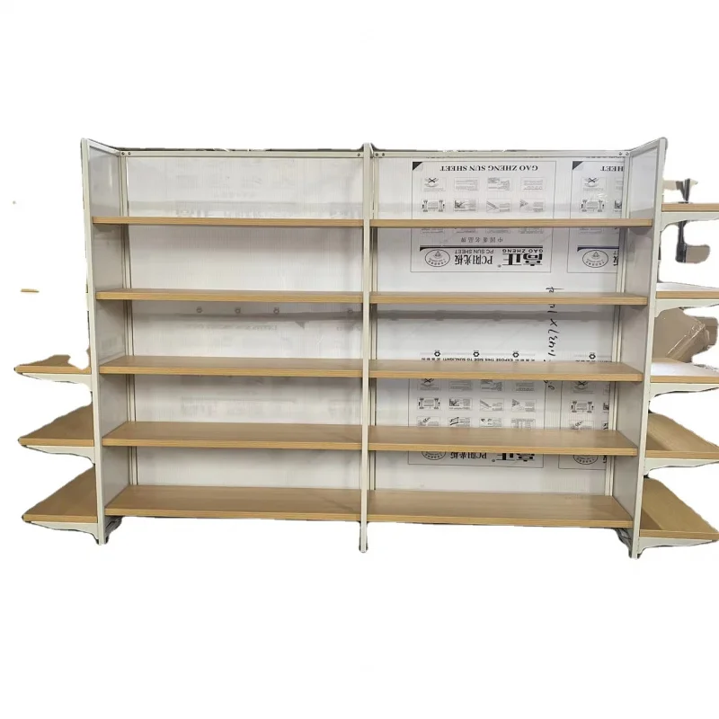 [Customized]Affordable MINISO Screw-Mounted Shelving - Budget-Friendly Display Racks Merchandising-Easy Setup Retail & S