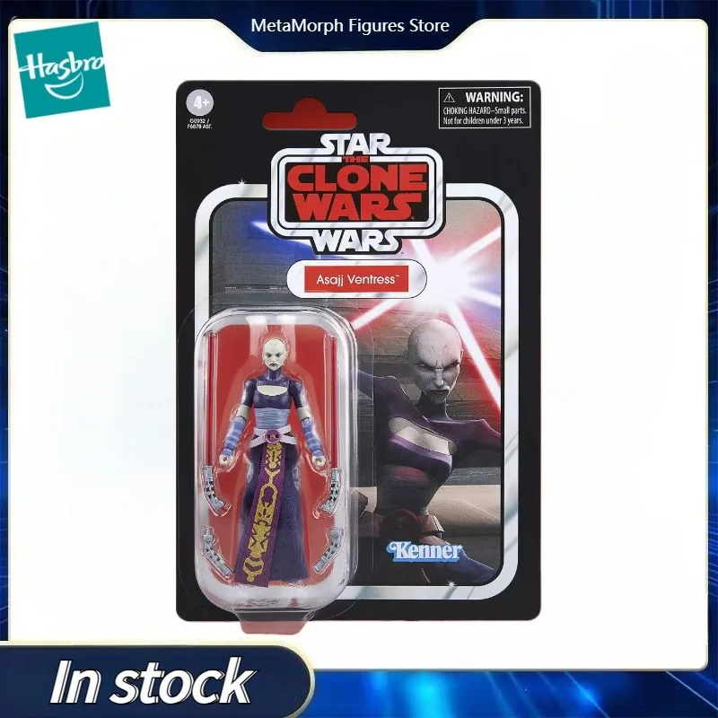 

Original Hasbro Star Wars THE CLONE WARS Asajj Ventress Action Toys Figure Model Ornaments