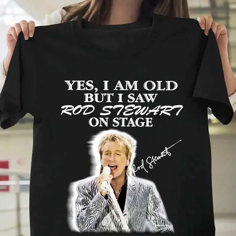 Rod Stewart On Stage T-Shirt 2L25