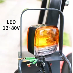 Forklift Accessories Parts Front Turn Signal LED 12V-80V Signal Safety Lights Warning Light Double Side Lamp