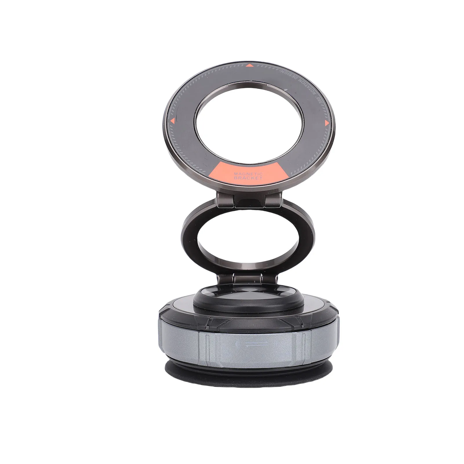 

Складная магнитная подставка для телефона в автомобиль: надежное крепление, вращение, защита от трещин, вакуумный магнитный держатель, мощная поддержка для автомобиля