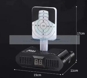 Christmas Gift Darts Moving Laser Target Moving Track Electric Target Automatic Rebound Lighting Sound Electronic Scoring USB