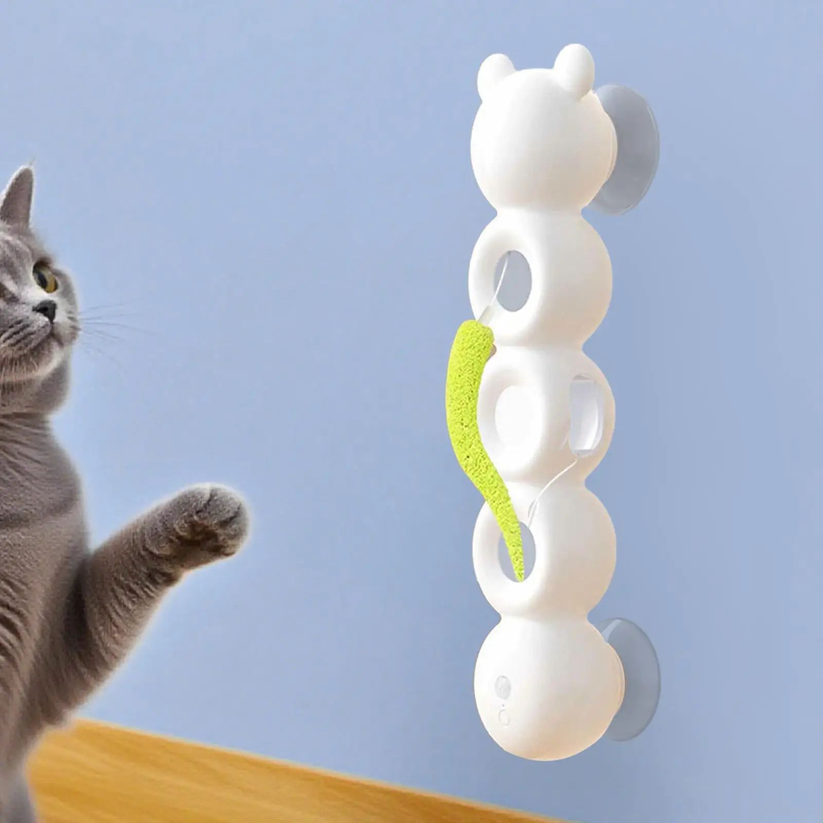 

Caterpillar Smart Interactive Cat Toy, Stable Suction Cup, Enrichment , Smart Motion Cat Toy