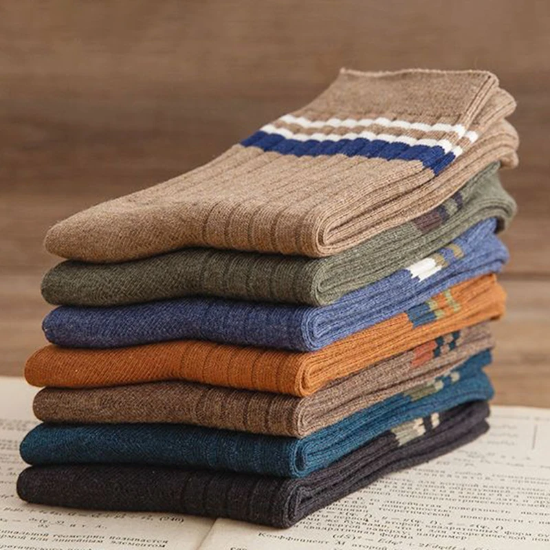 6/12 คู่ Unisex สีทึบลายกลางถุงเท้า Breathable เหงื่อดูดซับกลิ่นนุ่มสบายคู่สบายๆถุงเท้า