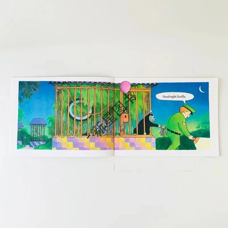 Good Night,Gorilla By Peggy Rathmann Educational English Picture Book Learning Card Story Book For Baby Kids regali per bambini