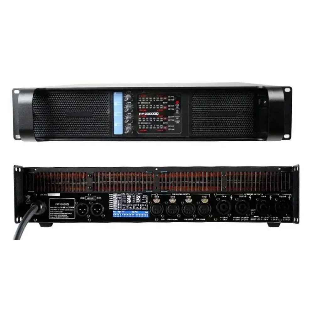 

Powerful Amplifier FP22000 4 Channel 2200W Class-TD 2ohm 4500Watts For 18 Or 21 Inch Subwoofer