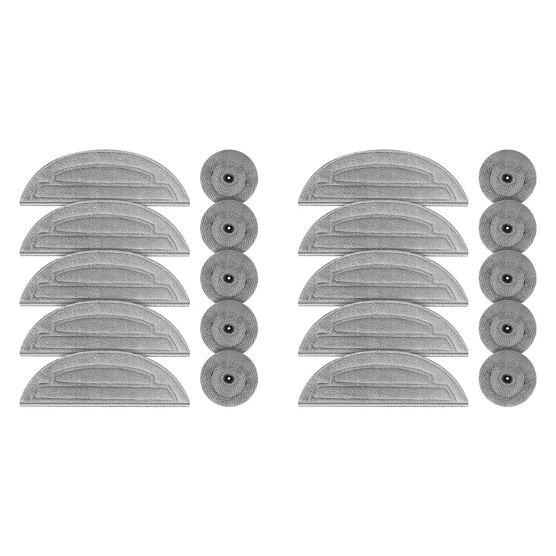 

ABRS-10X Microfiber Mopping Cloths For Roborock S8 Maxv Ultra / S8 Max Ultra Robot Vacuum Cleaner Accessories