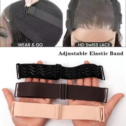 Adjustable Hair Band For Wigs Invisible Wig Strap Band To Tighten Wig Women Wig Accessories Removable Rubber Band For Wig Back