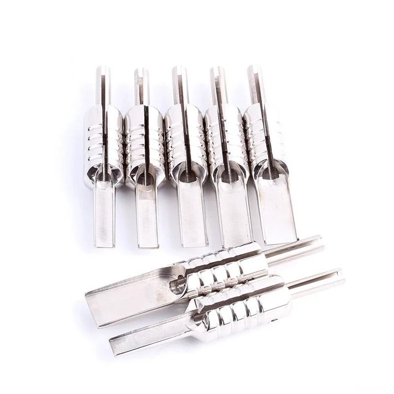 

19F/23F/25F/29F/35F Tattoo Stainless Steel Large Row Handle Needle Nozzle Tattoo Fogging Machine Handle Grips Makeup Supplies