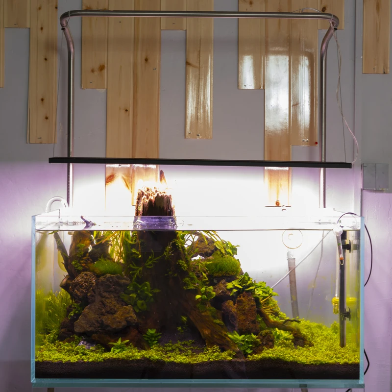 Hochwertiges Aquarium licht fördert das Pflanzen wachstum LED Aquarium Lampe geeignet für 60-90cm Aquarium