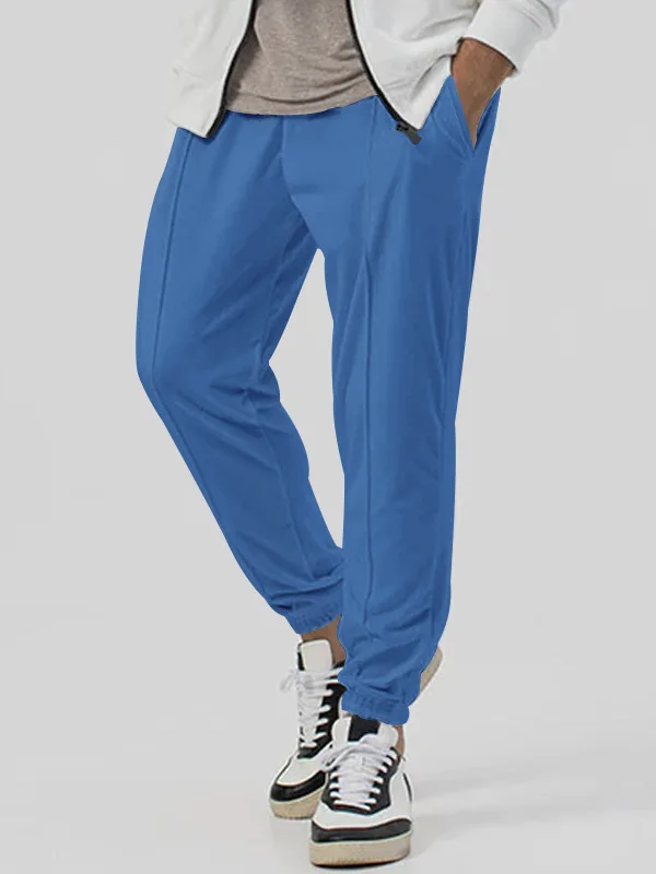 

Loose Pure Color Women's Casual Ankle Pants Trousers Comfortable Loose Fit Straight Leg mid Waist Men's Clothing Summer