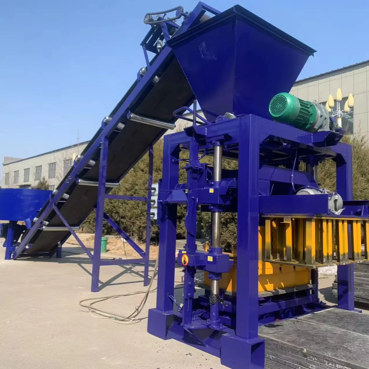 【Bets】Qt 4-35 Automatic Hollow Block Making Machine New Design Condition Constr…