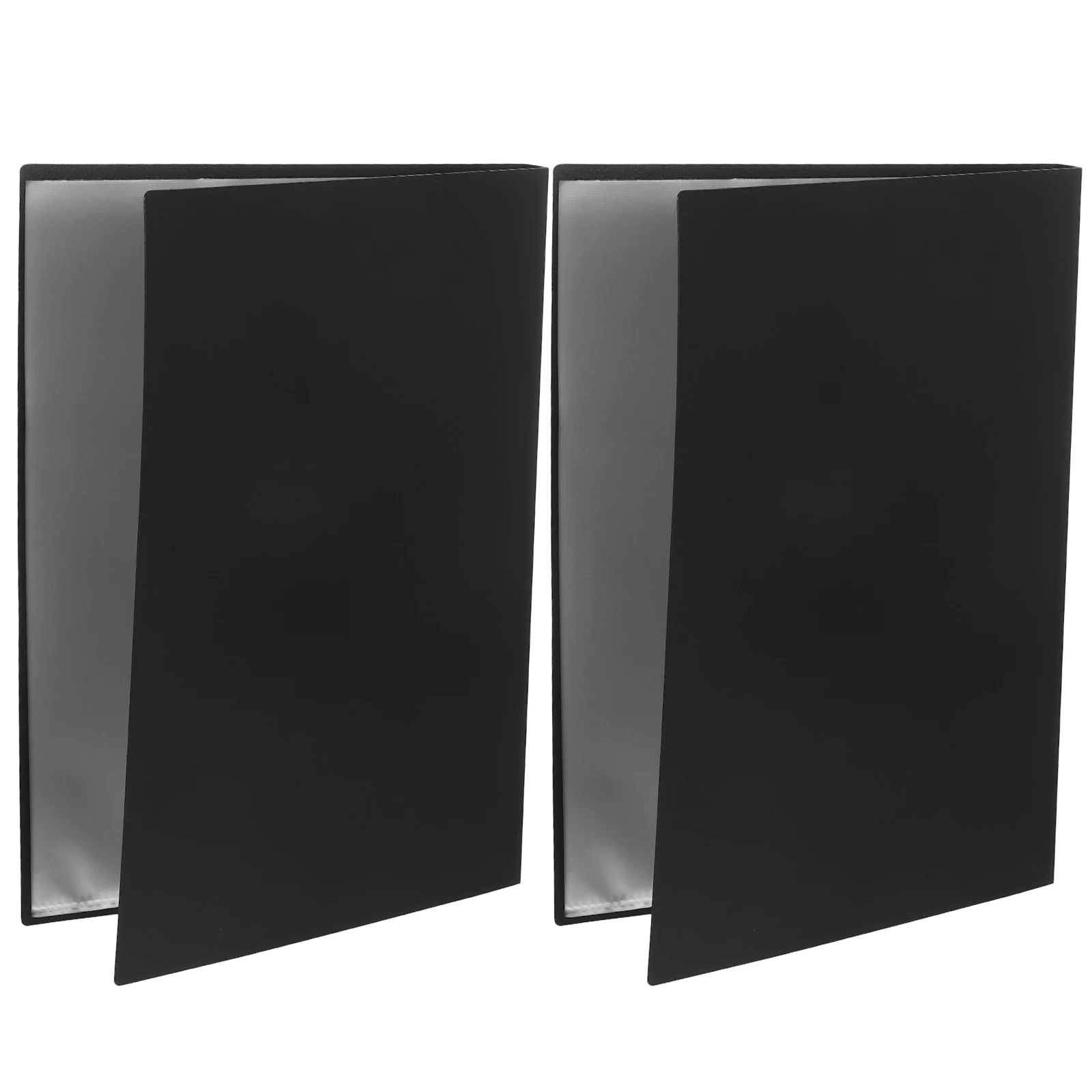 

2pcs A4 Music Sheet Folder File Binder Document Organizer For Piano Choir Portable File Organizer Large Capacity Waterproof Pp