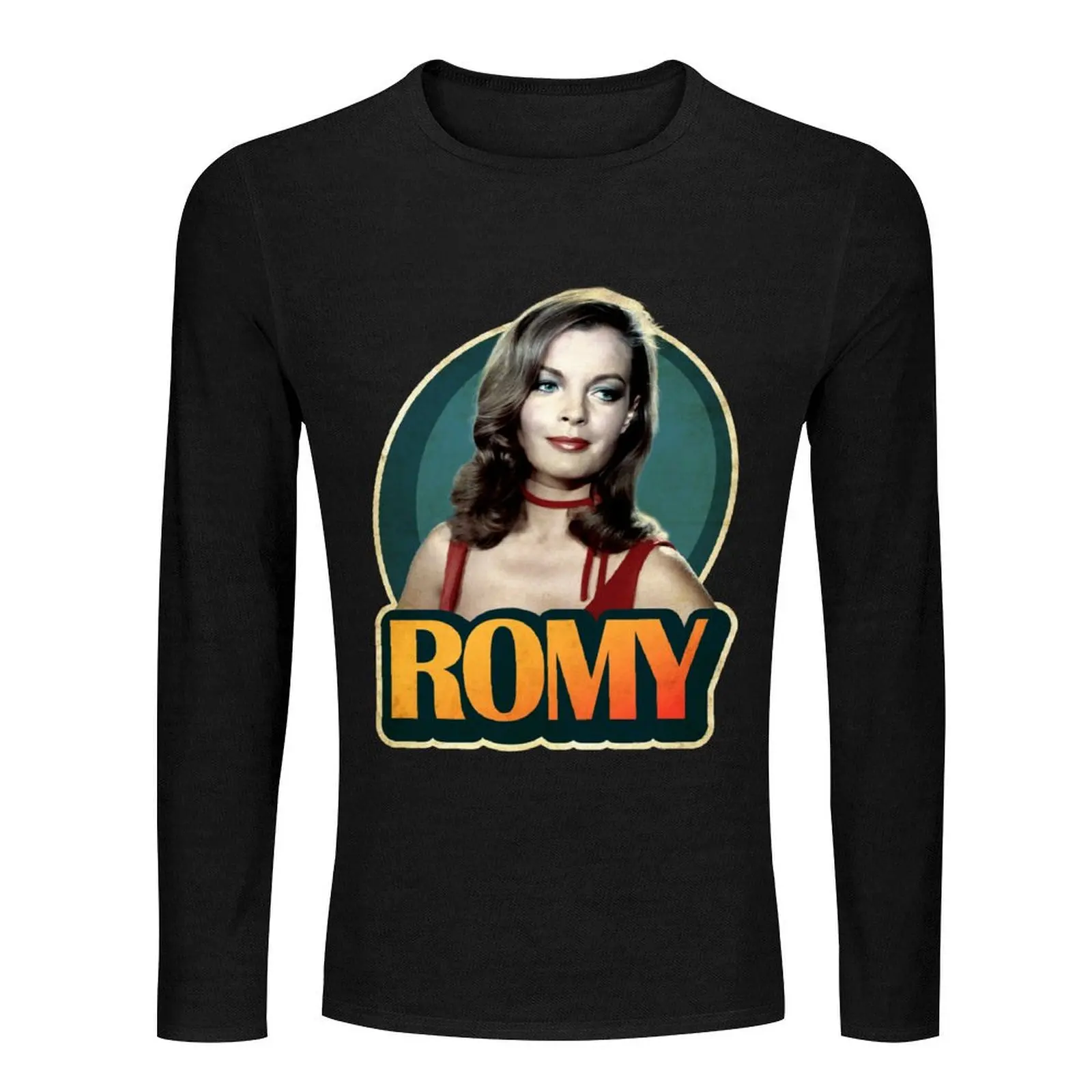 Romy Schneider 3 Long T-Shirt oversized t shirts blank t shirts anime sweat shirts oversized t shirt men