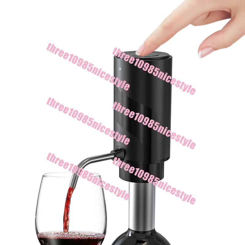 Portable One-button Electric Wine Aerator Distribution Pump Decanter Aerator Automatic Wine Aerator Pouring Device