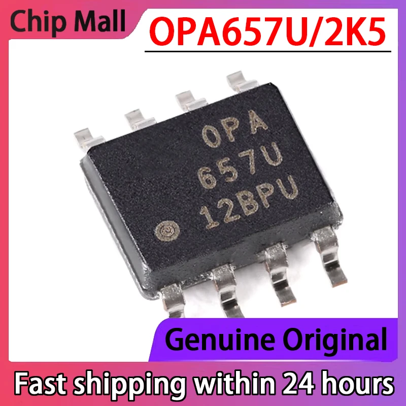 1PCS Original OPA657U OPA657U/2K5 Operational Amplifier Chip Packaging SOP-8