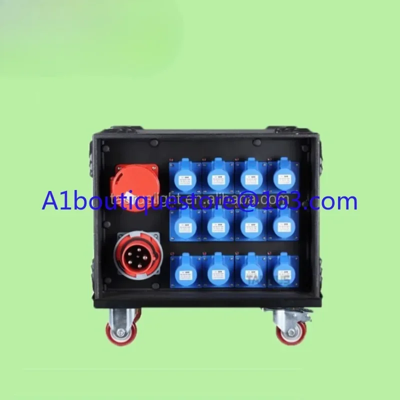 Waterproof 380V Audio Lighting Power Distro Box Equipment 63A 3 Phase CEE Power supply  Electrical Box