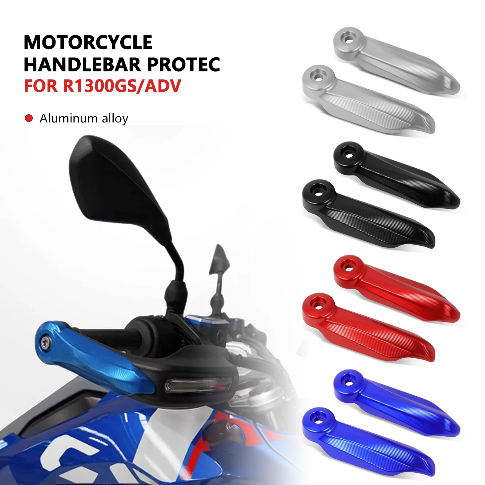 ل R1300GS 2025 2024 R 1300 GS ADV 2025 2024 2023 دراجة نارية المقود Handguard حماية المتزلجون قفازات واقية لليد حامي