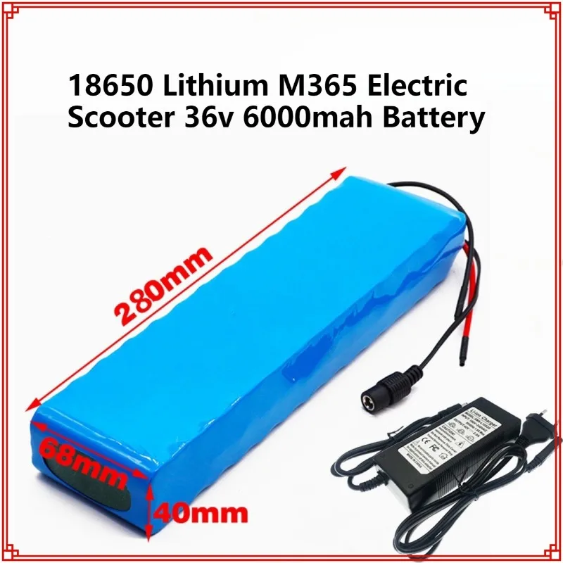 

10S3P 36v Electric Scooter Battery Pack 18650 Lithium M365 Electric Scooter 36v Battery Scooter 36 V 6000 MAh