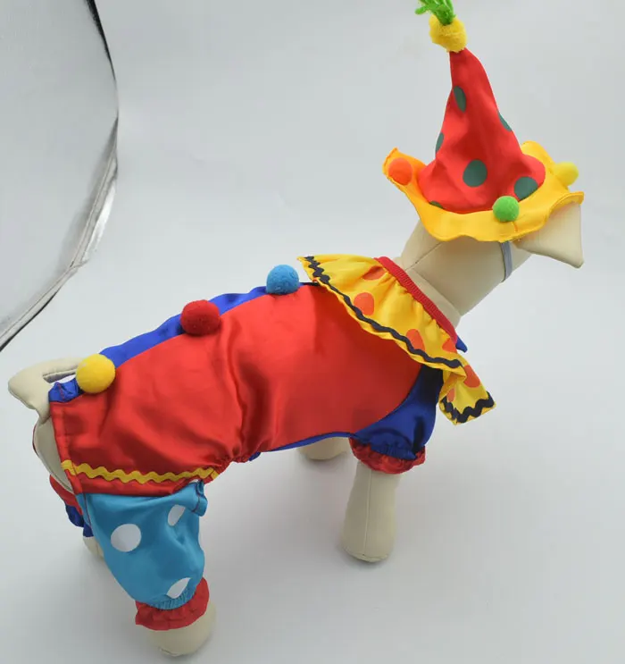 Halloween Hond Outfit Funny Pet Kleding Party Hond Kleding Cosplay Kostuum Apparel met Hond Hoed Cap Dropship Hond Kostuum jas