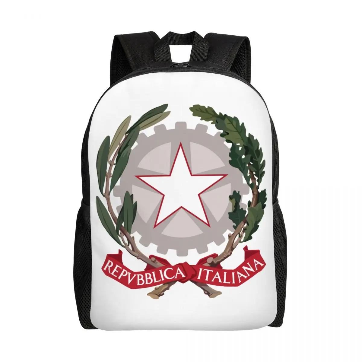 Italia Flag mappa italiana zaino per Laptop donna uomo Fashion Bookbag per scuola studente universitario zaino patriottico di grande capacità