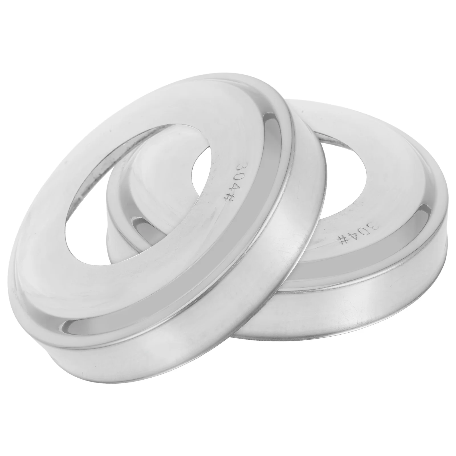 

Stainless Steel Pool Ladder Handrail Cover Durable Escutcheon Plate Fit For Ground Stair Railings Column Base Covers Replacement