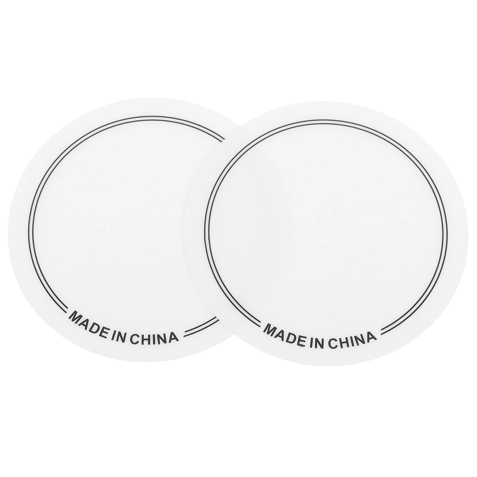 

2 Pcs Drum Protection Pad Mat Mute Pads Practice Anti-wear Stickers Non Slip Head Protector The Pet Rugs