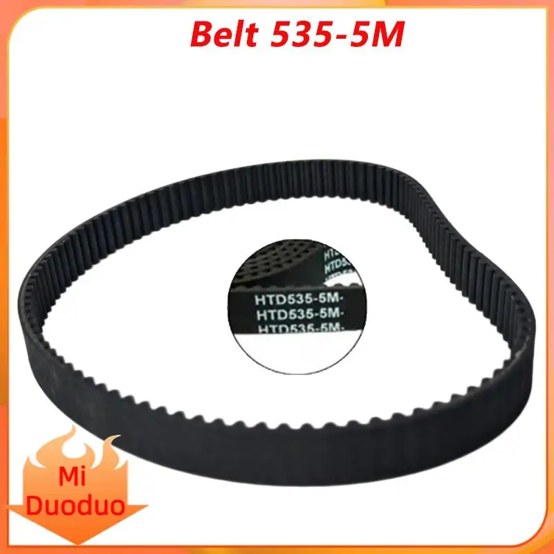 Electric Scooter Transmission Belt Timing Belts HTD 5M-535-15 Rubber Drive Stripe E-scooter Hoverboard Parts