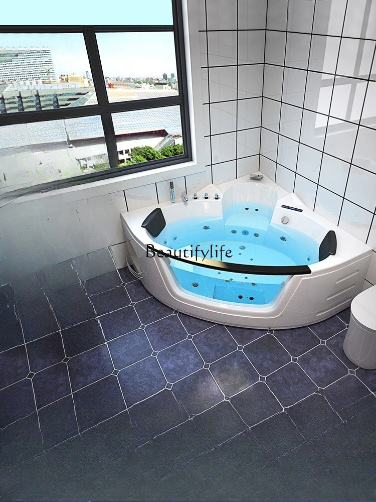

Acrylic freestanding surf jacuzzi intelligent constant temperature