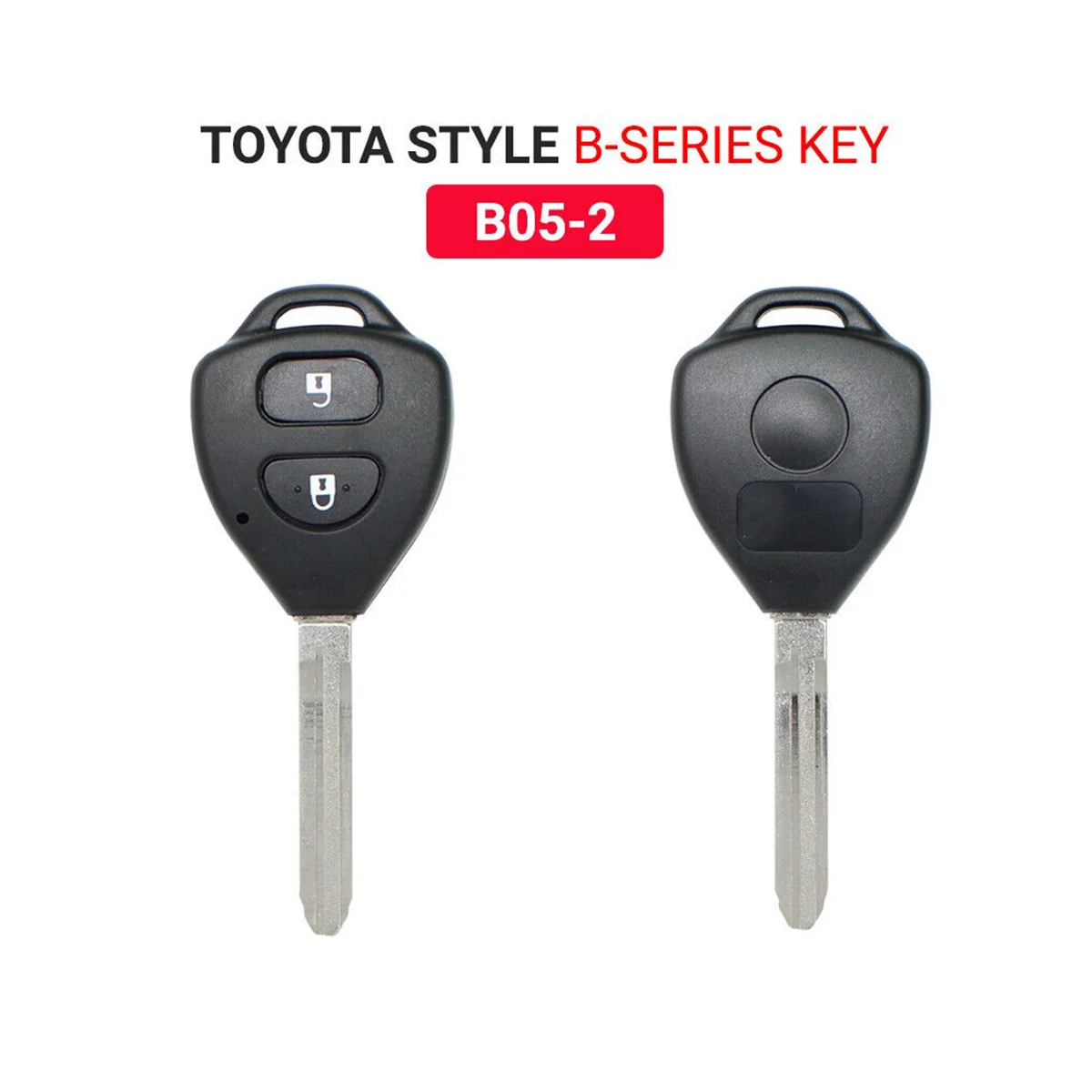 KEYDIY B05-2 pengendali jarak jauh kunci mobil Universal 2 tombol untuk gaya untuk KD900/-X2 MINI/ URG200