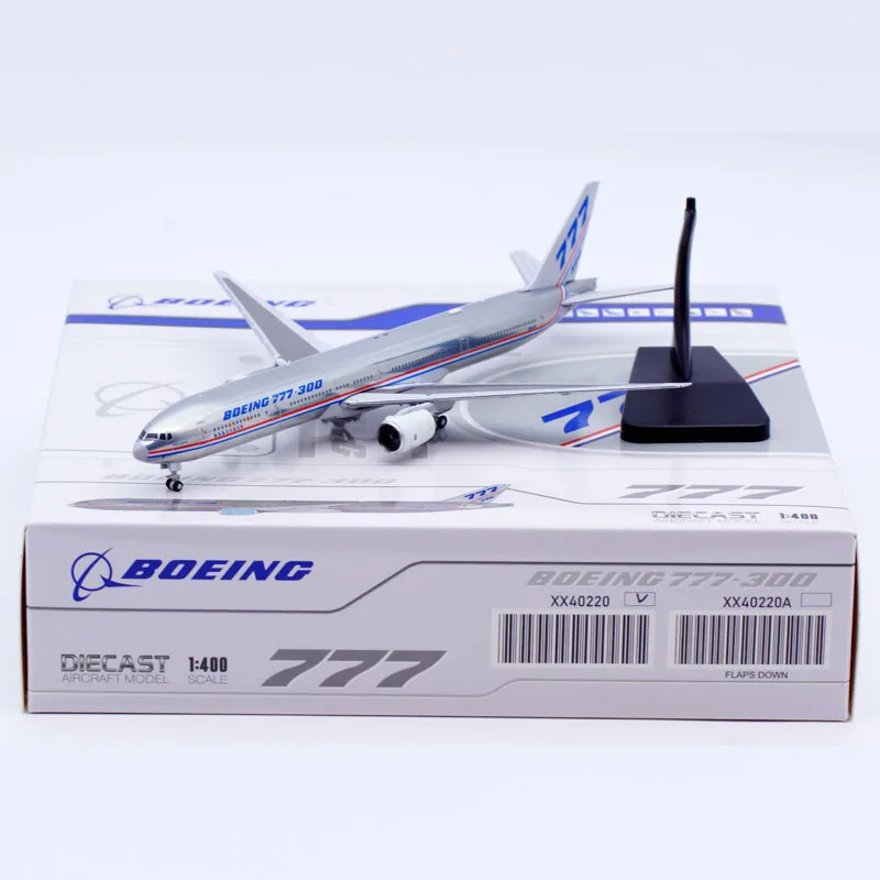 

XX40220 Коллекционный самолет из сплава в подарок JC Wings 1:400 Boeing B777-300 «Цвет дома» «Полированная» литая под давлением модель самолета N5014K