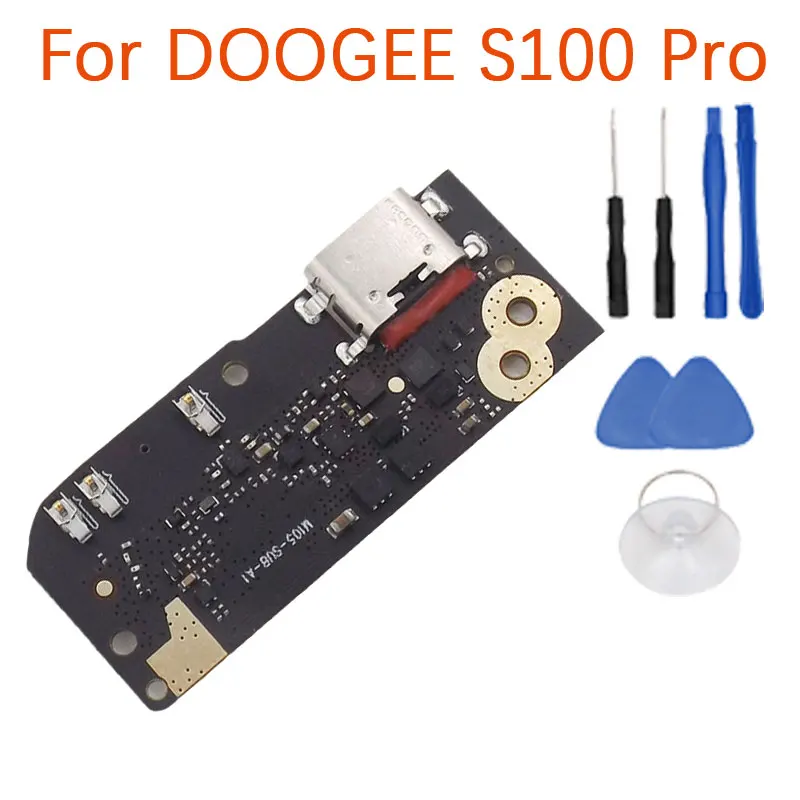 

Новая оригинальная USB-плата DOOGEE S100 Pro, док-станция, порт для зарядки, плата с микрофоном, аксессуары для смартфона DOOGEE S100 Pro