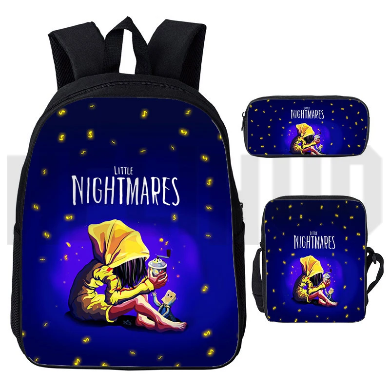 

Casual Hot Game 3D Little Nightmares 2 Backpack Boys Girls School Bag Teens Daily Knapsack Mochila Men Women Rucksack School Bag