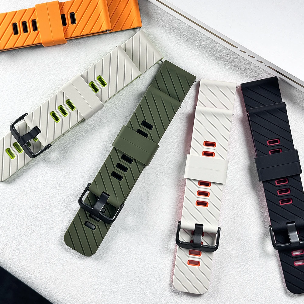 22mm Sport Silicone Strap for  - Silicone Watch Band 22Mm recension och pris