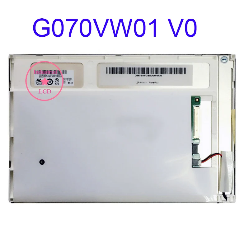 

G070VW01 V0 G070VW01 V.0 Оригинальные 7-дюймовые модули ЖК-дисплея