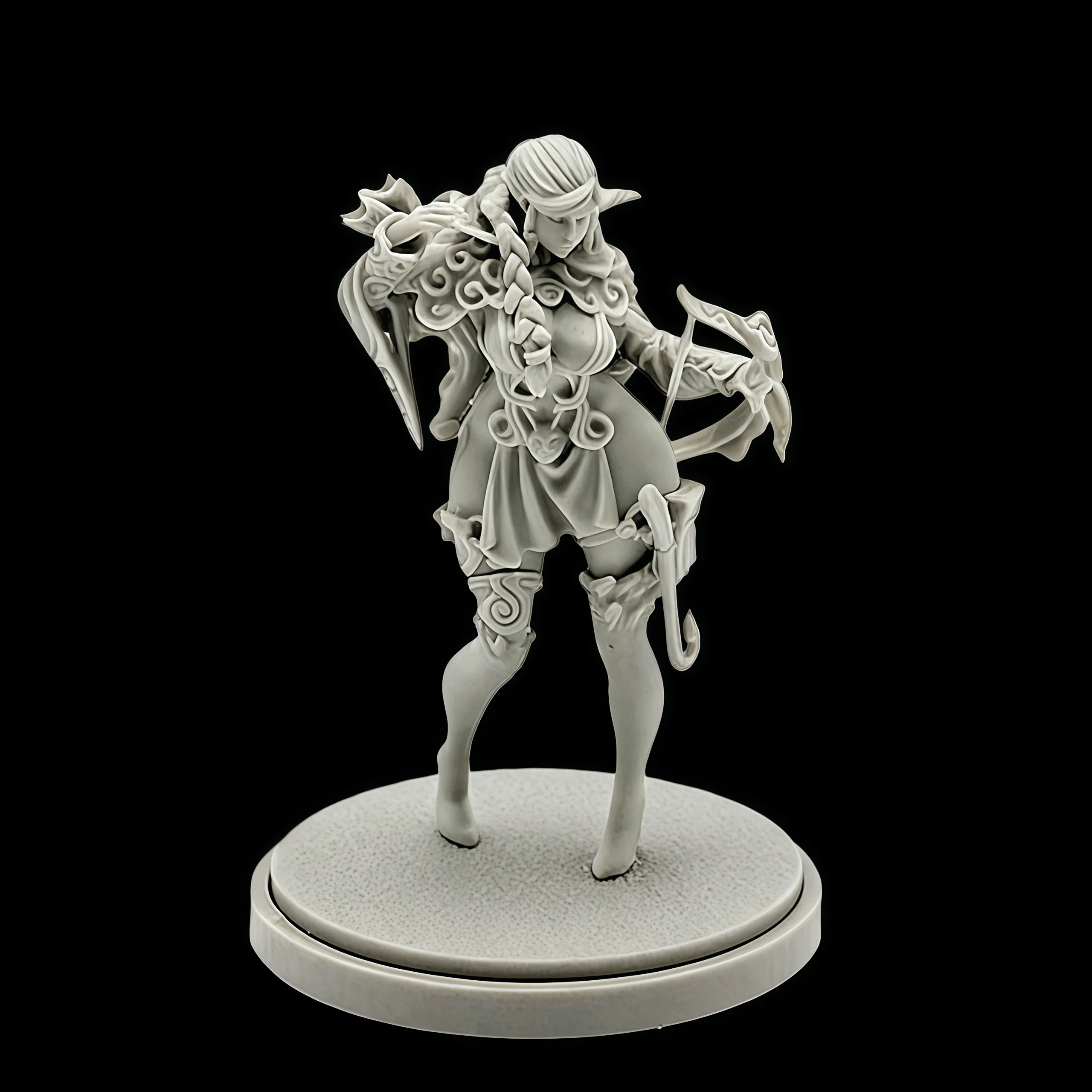 

40mm Die-casting Resin Model Assembly Kit, GK， Survivor Variant, Unpainted, Needs To Be Assembled